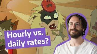 How to Calculate Hourly or Daily Rate Tips from a Freelancer Animator