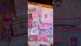 Huge My Melody Shopping Haul  #sanrio #sanriogirl #asmr