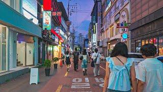 Daegu Street Nightlife Exploring Dongseongro & Modern Alley  Walking Tour Korea 4K HDR