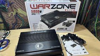 Gravity Warzone e5000.1D Overview and Amp Dyno