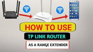 How To Setup Tp Link Router As WIFI Extender