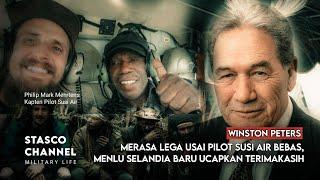 Pilot susi air Kapten Philips Mehrtens bebas Menlu selandia baru merasa Lega