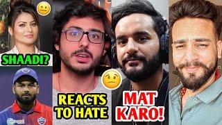 EXPOSED Is this WRONG...?  CarryMinati on HATE Urvashi on Rishabh Elvish Yadav Fukra Insaan