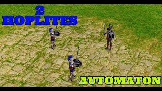 Age of Mythology 2 Hoplites vs Automaton