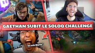 GAETHAN SUBIT LE SOLOQ CHALLENGE IL DEVIENT FOU - Best Of LoL #767 Réactions