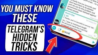 SECRET LIFE HACKS of Telegram on Android Anonymous Comments Hidden Text and more