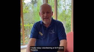 St Francis Hospice Dublin Meet the Team - John Hayes Volunteer