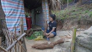 Single mothers way of catching stream fish   through the rain   headache fatigue