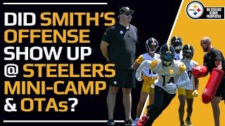 How Did The Steelers’ ‘Arthur Smith Offense’ Start Taking Shape at OTAs & Mini-Camp?