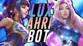 Lux and Ahri are the BEST Bot Lane Duo