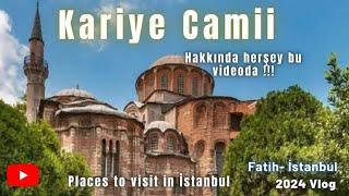 Kariye Camii 2024 - Ziyarete ve İbadete çok yeni açıldı  İstanbul Gezilecek Yerler #gezilecekyerler