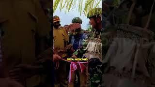 PERESMIAN RUMAH ADAT JEW SUKU ASMAT #shorts #tni #tniad #kostrad #papua