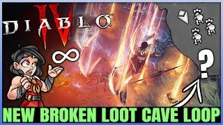 Diablo 4 - New BEST Loot Cave Farm Loop Discovered - 60 Legendaries & 20 Million XP Per Hour Guide