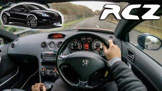Peugeot RCZ 1.6 THP GT - POV TEST DRIVE UK