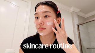 skincare routine │ glowy + glassy skin affordable products