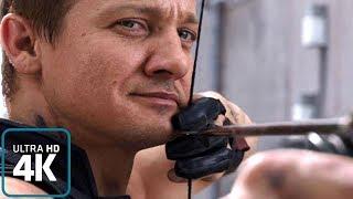 Hawkeye All Fight scenes from the Films