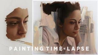OIL PAINTING TIME-LAPSE  “Whereabout”