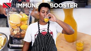 Natural Immune Booster Shot Recipe by Chef Shaun  Foodie Nation
