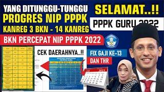 SELAMAT.. INI YANG DITUNGGU-TUNGGUI CEK PROGRES NIP PPPK & WILAYAH JAWA SUMATERA & KALIMANTAN