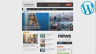 Newsmag News Magazine Website  WordPress Themes & Templates 