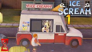 Прохождение первого Мороженщика  Ice Scream 1