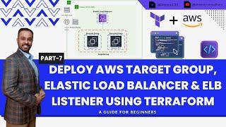 Terraform to Deploy AWS Target Groups Elastic Load Balancer  and ELB Listeners  Terraform Tutorial