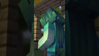 Zombie Girl Cake  minecraft animation #shorts  #zombieshorts #shortsvideo