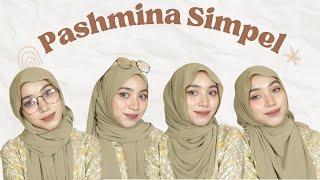 7 Style Pashmina Simpel Mudah Dibentuk ll Aksesoris Kacamata Kece