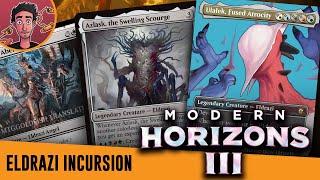 Eldrazi Incursion Full Deck Reveal  Modern Horizons 3 Commander Precon MTG Spoilers