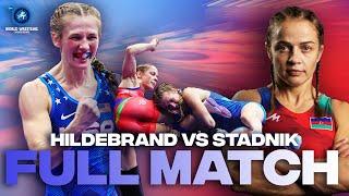 Mariya STADNIK AZE vs. Sarah Ann HILDEBRANDT USA  Seniors World Championships 2023  14