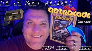 25 Most Valuable Bally Astrocade Games From 2002 to 2022