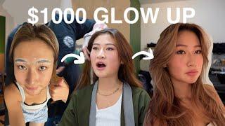 i spent $1000 to become an ABG extreme glow up transformation