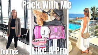 Pack With Me For Vacation Like a Pro - Top Packing Tips for a stress free holiday
