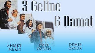 3 Geline 6 Damat Türk Filmi  FULL  AHMET MEKİN  EMEL ÖZDEN