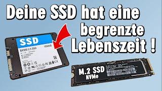 SSD Lebensdauer TBW ist begrenzt - Wie lange hält eine SSD ?