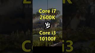 i7 2600k vs i3 10100f Test in Games