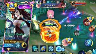 Hard Enemy  Esmeralda Gusion  vs  Kill Kagura Kagura Game play