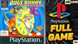 Bugs Bunny Lost in Time  PS1  4K60ᶠᵖˢ UHD 100% Longplay Walkthrough Playthrough Full Movie Game