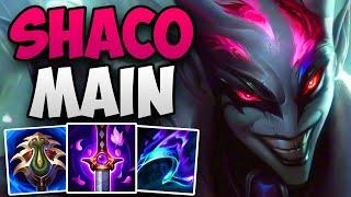 SHACO MAIN CARRIES IN CHALLENGER  CHALLENGER SHACO JUNGLE GAMEPLAY  Patch 14.11 S14