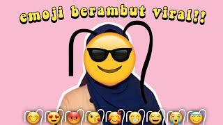 CARA MEMBUAT EMOJI BERAMBUT