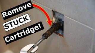 How to Remove a Stuck Moen Shower Cartridge 1200 1225 1222