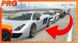 Every vehicle in GTA5 lined up How I did it