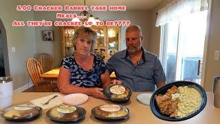 $5.00 Cracker Barrel Take Home Meals..All They’re Cracked Up To Be???