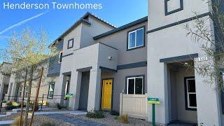 Trails at Willow Ranch by DR Horton  New Henderson Townhomes For Sale  1319 Model Tour - $340k