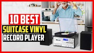 Top 10 Best Suitcase Vinyl Record Player in 2024