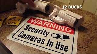 Fake Security Cameras