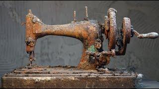 1894 ترميم ماكينة الخياطة سنجر