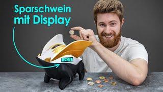 Dieses Smart-Sparschwein zählt dein Geld