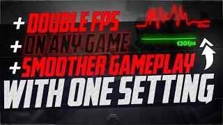 How To Increase FPS on AMD Radeon GPUs with ONE setting upto 100% more FPS