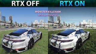 Is ReShade Really worth it?  GTA 5 NVE with The Best ReShade? Side By Side Comparison 4K